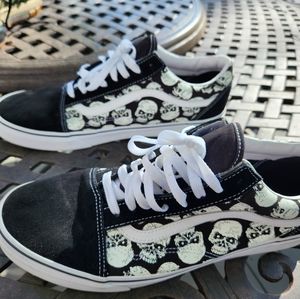 Vans Old School Glow Skulls